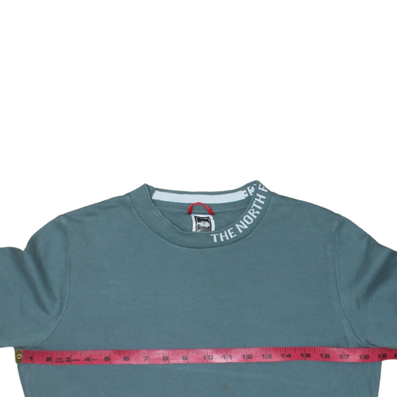 The North Face Womens Green Crew Neck Pullover Sweatshirt Size S