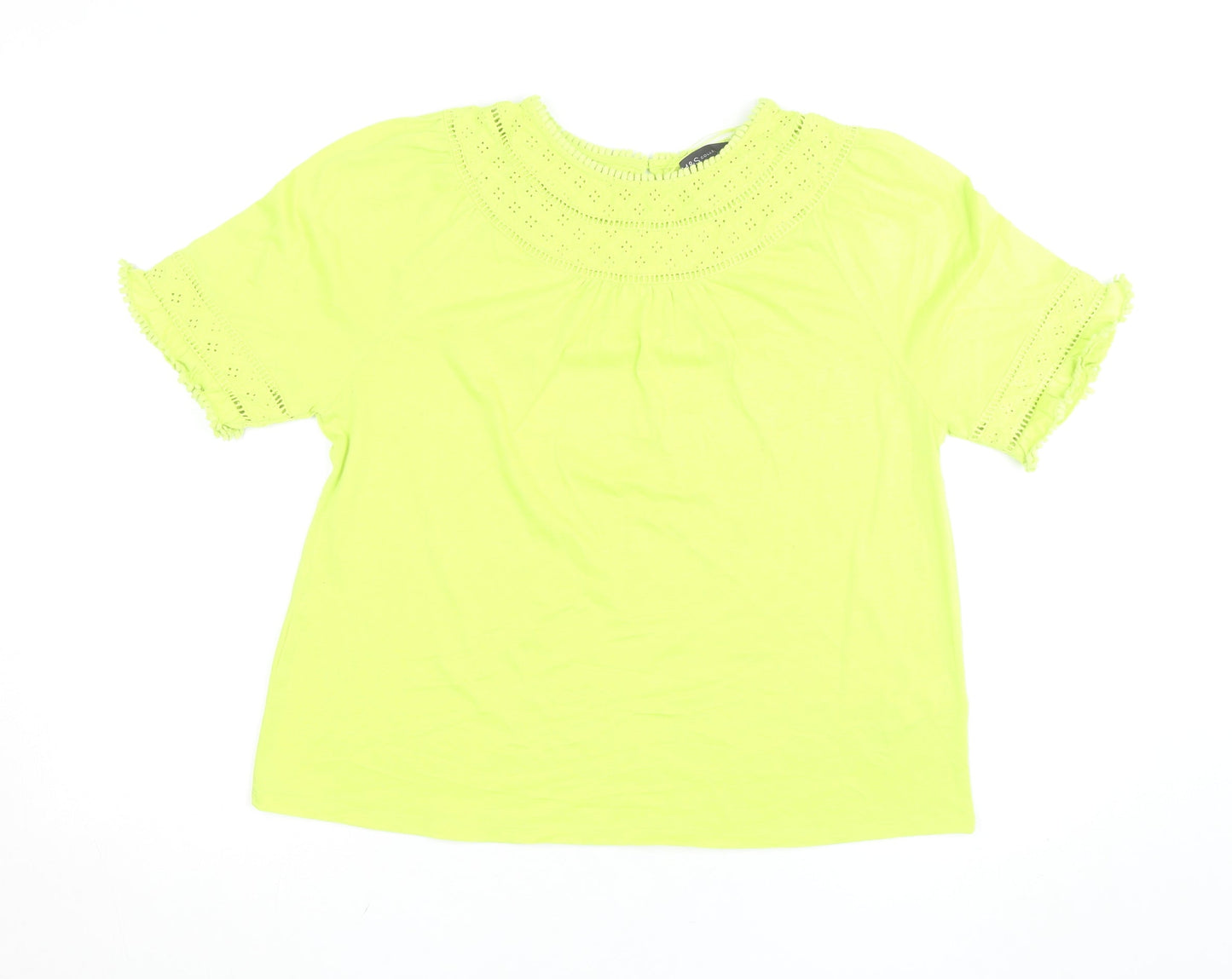 Marks and Spencer Women’s Yellow Cotton Tunic Blouse Size 12