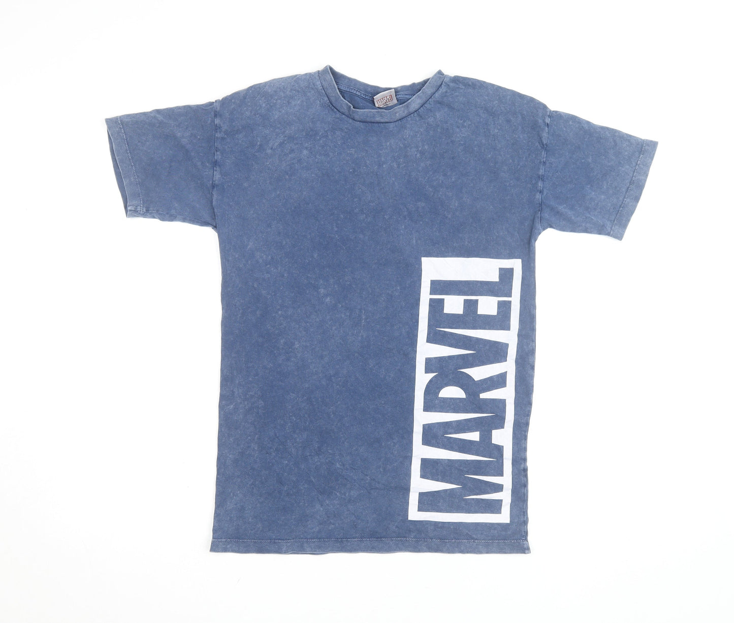 Marvel Boys Blue Venom Superhero Graphic Crew Neck Cotton T-Shirt 10 Years