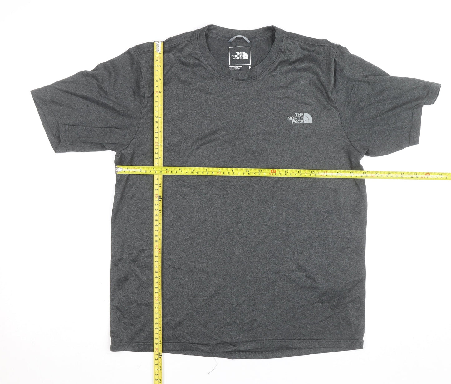 The North Face Men's Grey Short Sleeve Active T-Shirt Size S