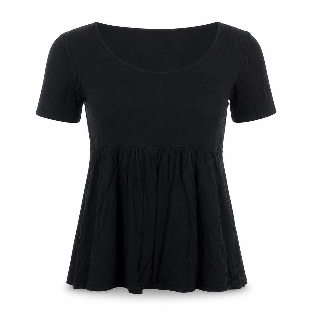 ASOS Women's Black Short Sleeve Skater Dress Size 10