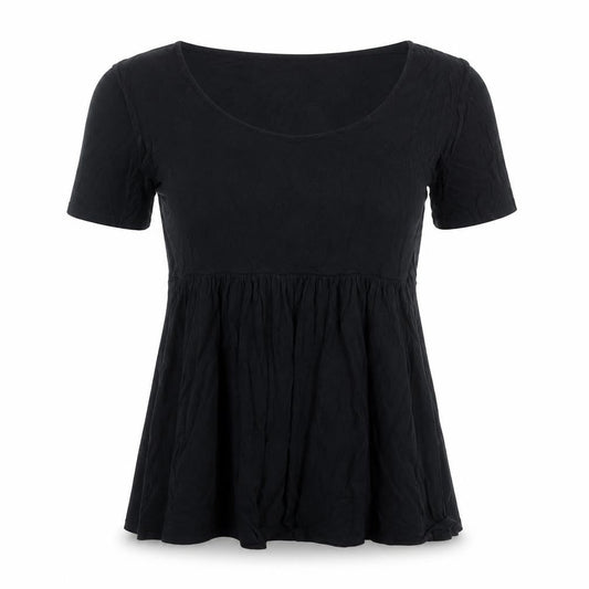 ASOS Women's Black Short Sleeve Skater Dress Size 10