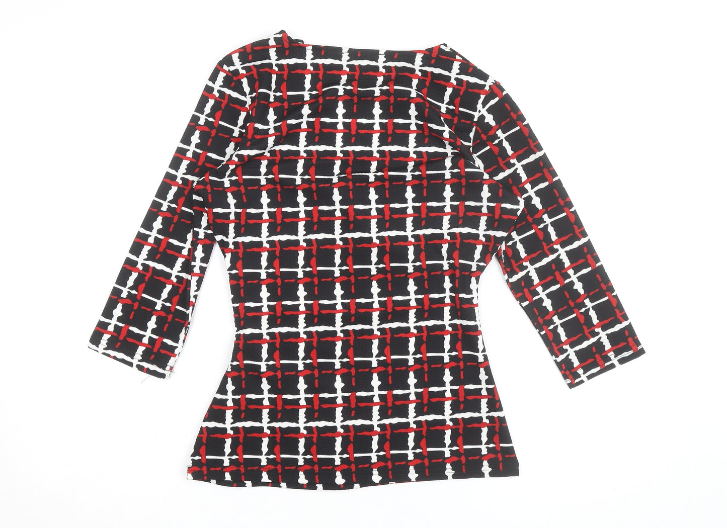 Marc Angelo Women's Multicoloured Wrap Blouse Size 10