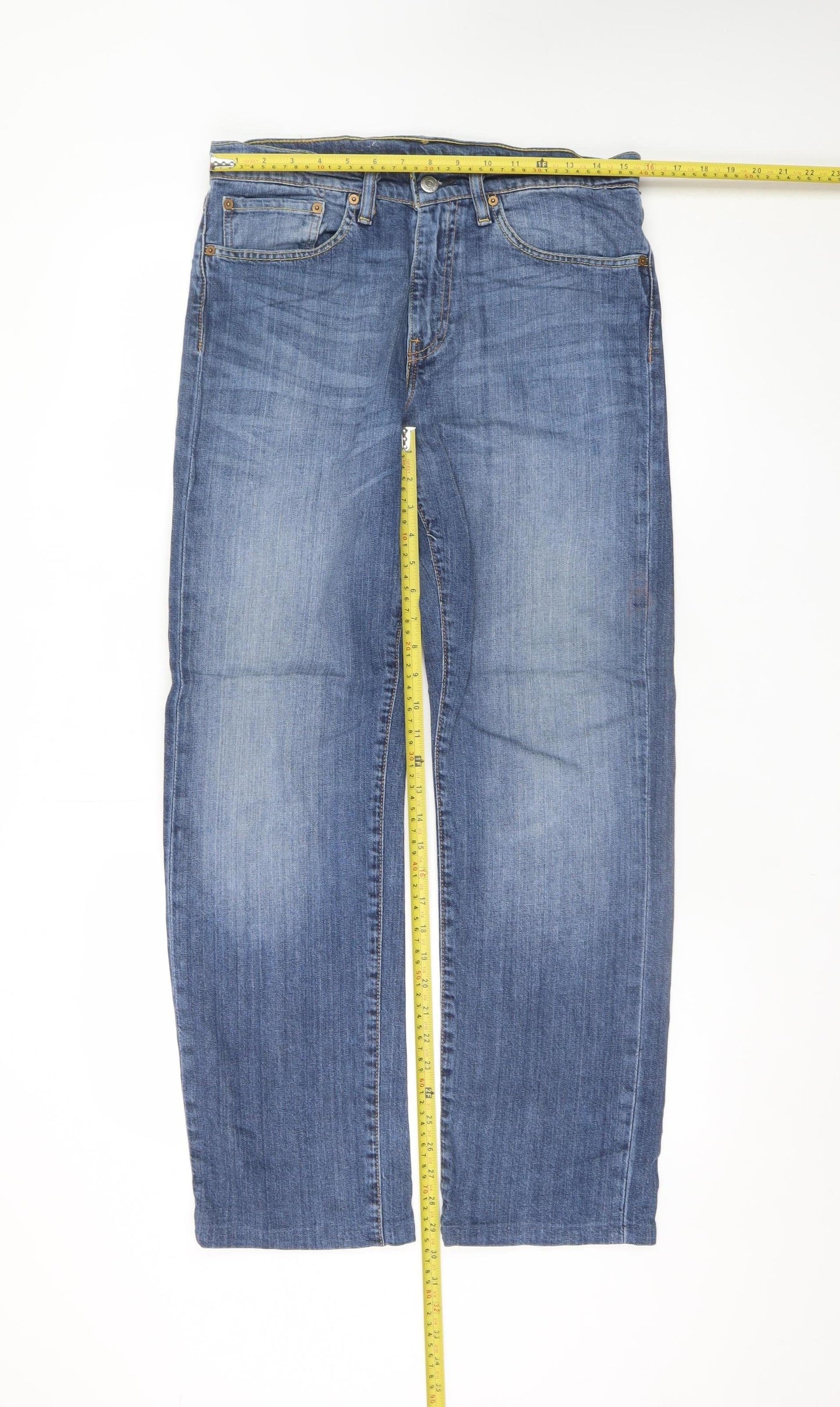 Levi's Men Blue 751 Regular Fit Straight Denim Jeans W31 L32