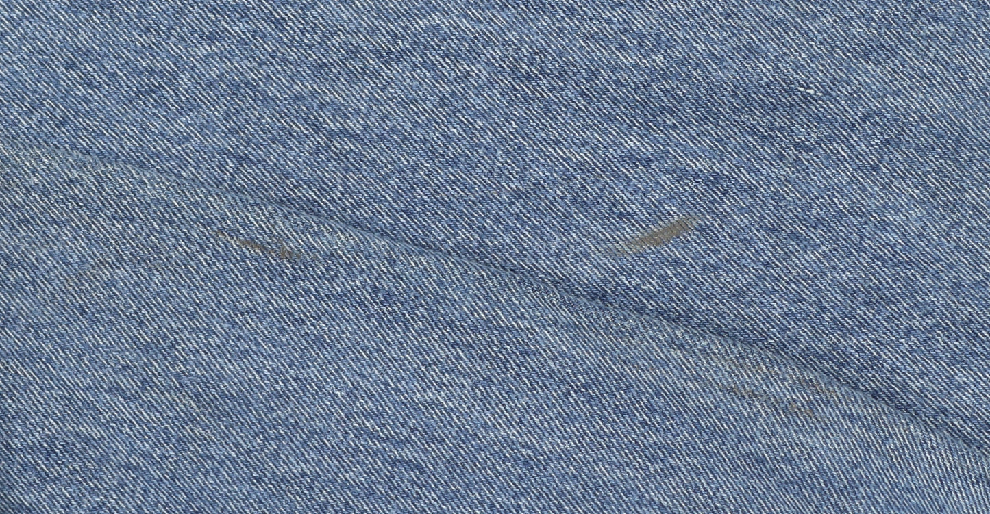 Levi's Men's Blue 34x30 Straight Fit Denim Jeans