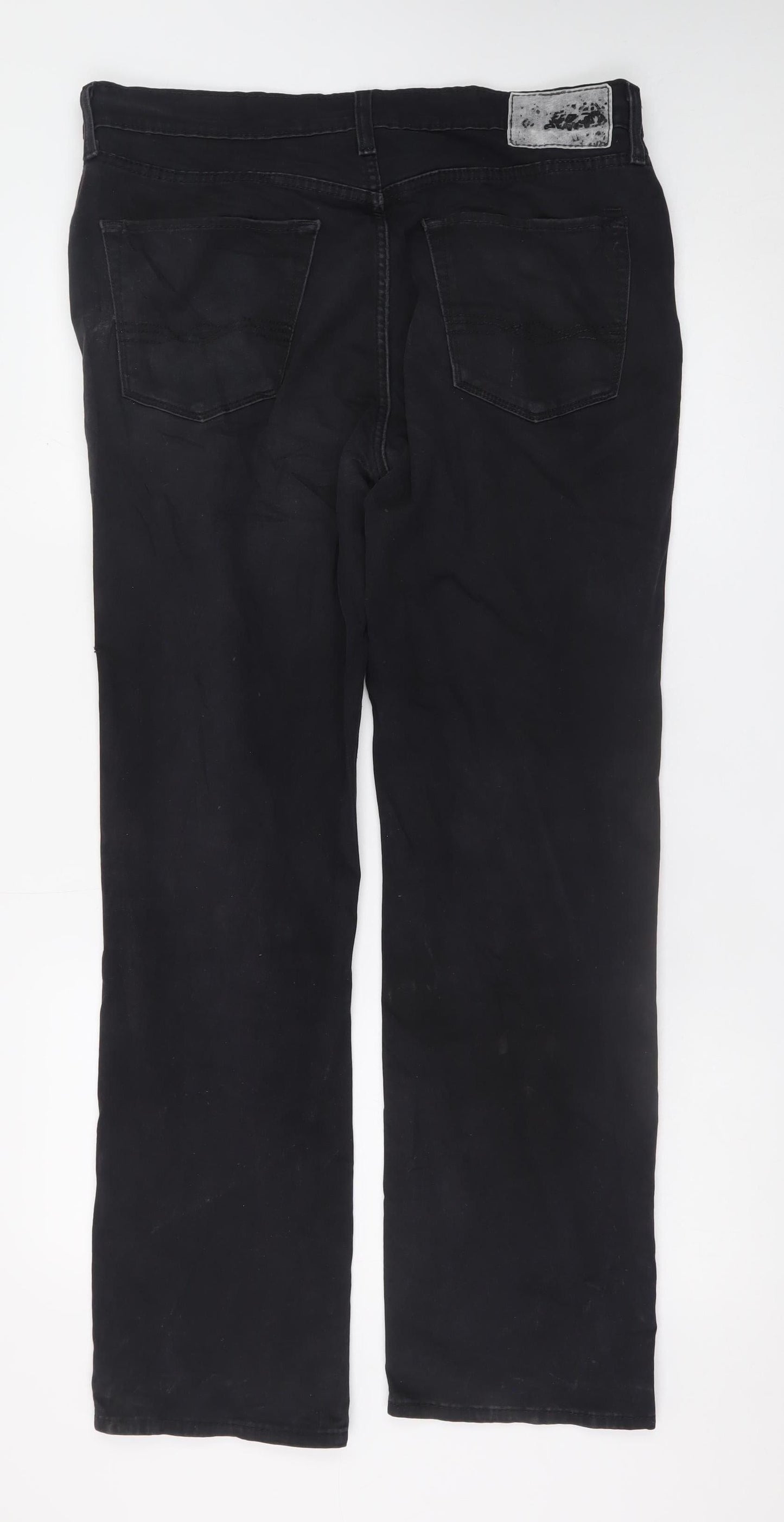 Levi's Denizen Men's Black Athletic Jeans W34 L32 Cotton Denim