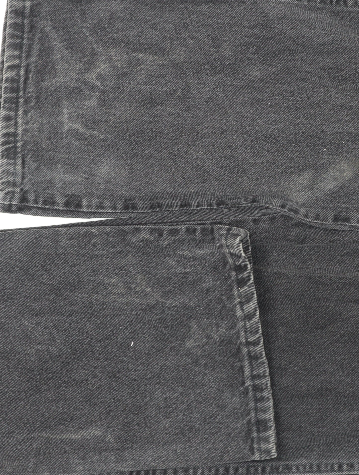 Wrangler Mens Black Regular Fit Straight Leg Jeans Size 36x34
