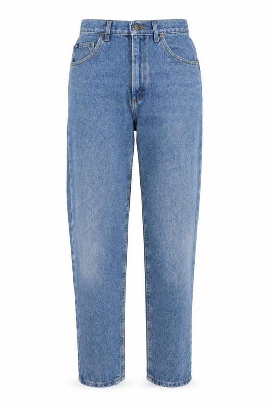 Lee Womens Blue High Rise Mom Jeans Size 11 Slim Vintage Denim