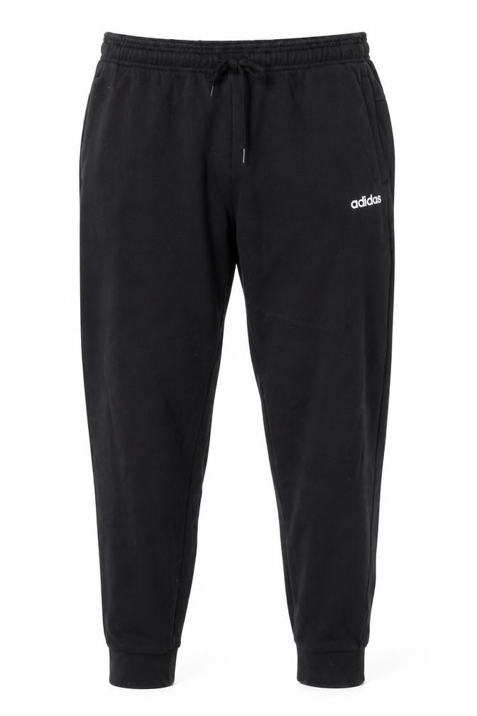 Adidas Men's Black XL Jogger Trousers Cotton Blend Fleece
