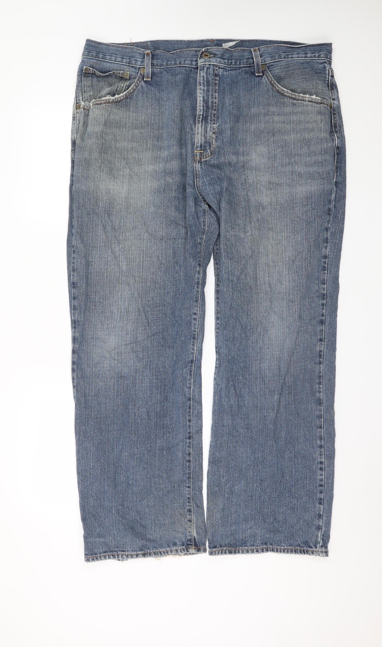 Ralph Lauren Men's Blue Straight Leg Denim Jeans Size 40x30