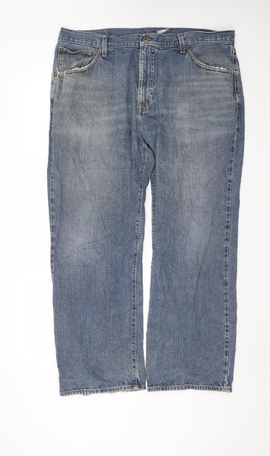Ralph Lauren Men's Blue Straight Leg Denim Jeans Size 40x30