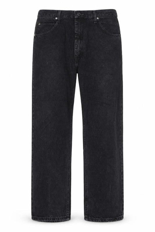 Wrangler Men's Black 40x30 Relaxed Fit Straight Leg Jeans