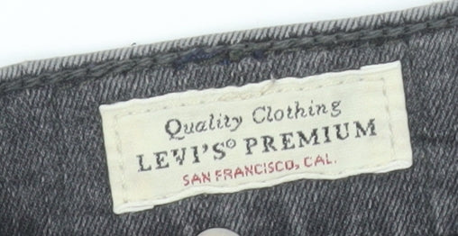 Levi's Women's Grey 720 High Rise Super Skinny Jeans Size 25