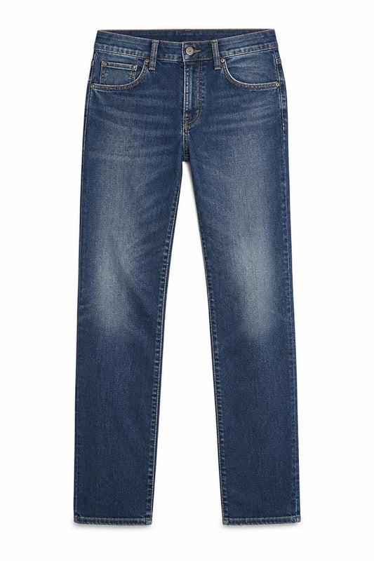 Levi's 512 Men's Blue Straight Denim Jeans W30 L32 Cotton Blend