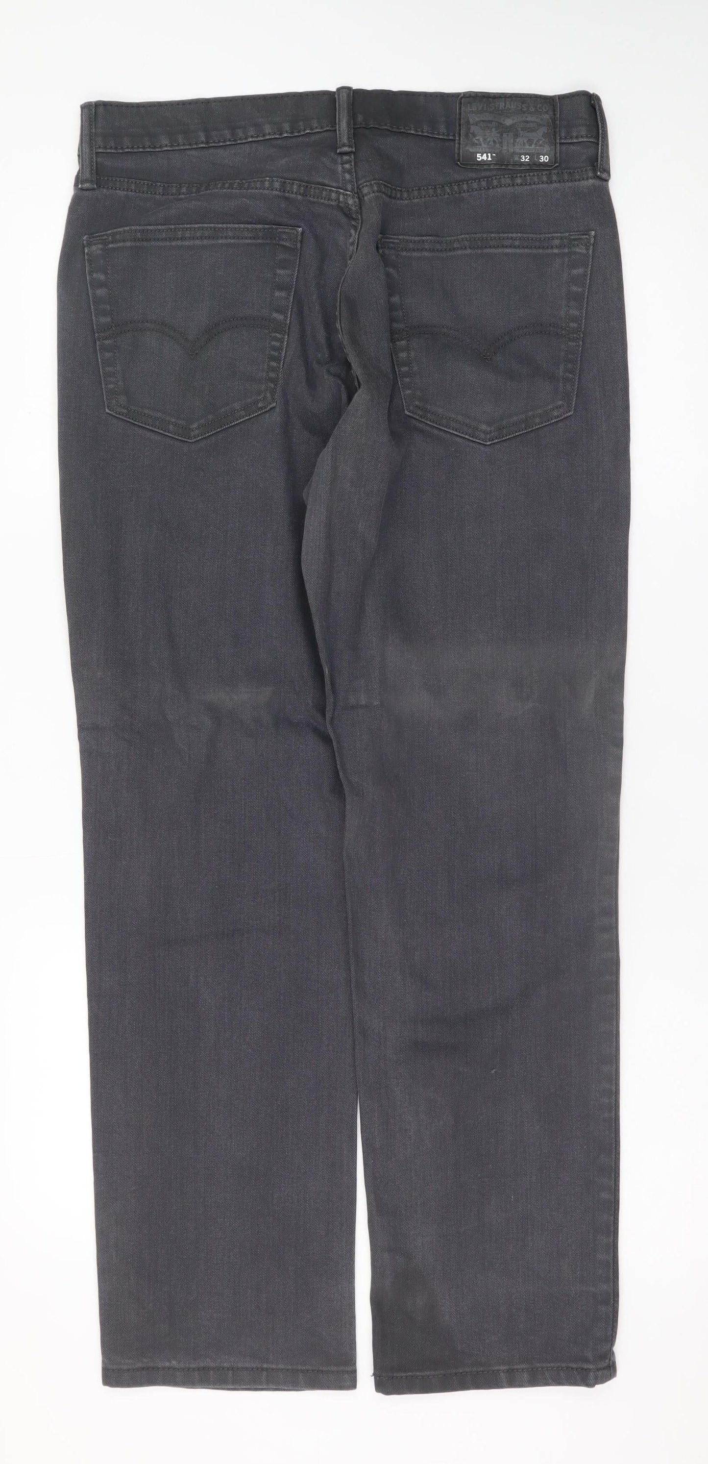 Levi's 541 Men's Grey Straight Fit Denim Jeans W32 L30