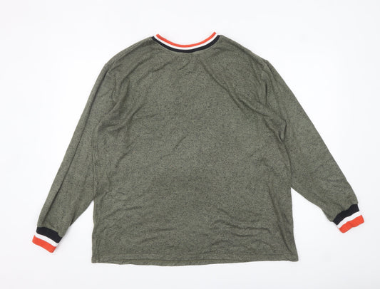 Ruth Langsford Women's Green XL Long Sleeve Jersey Top