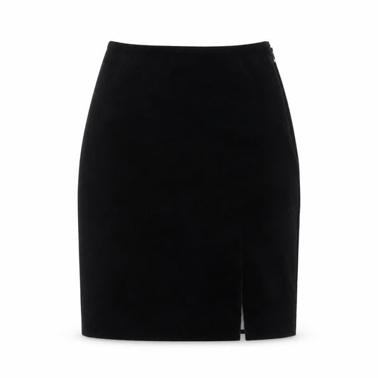 Marks & Spencer Women’s Black Velvet Pencil Skirt Size 8