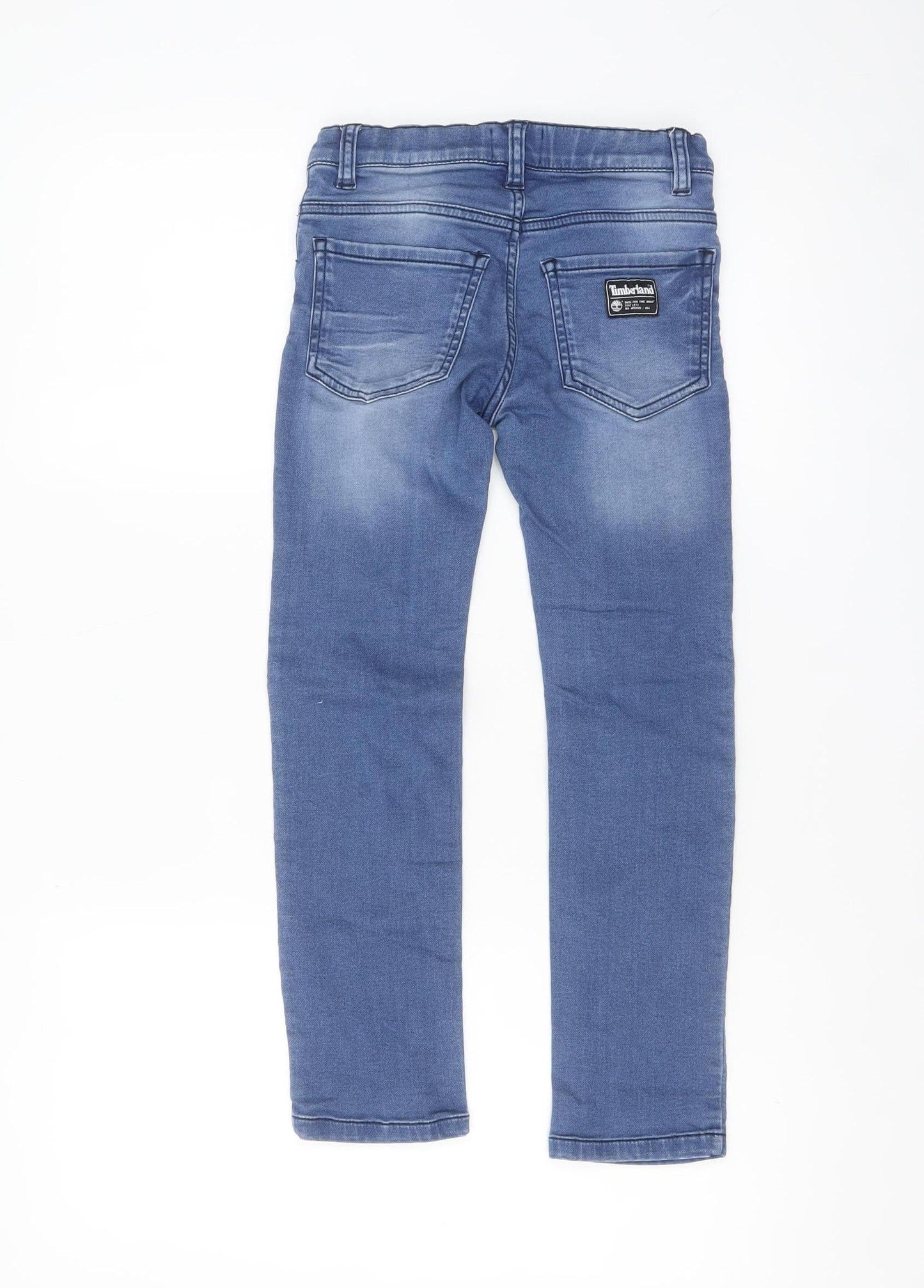 Timberland Boys Blue Slim Fit Stretch Denim Jeans 8 Years