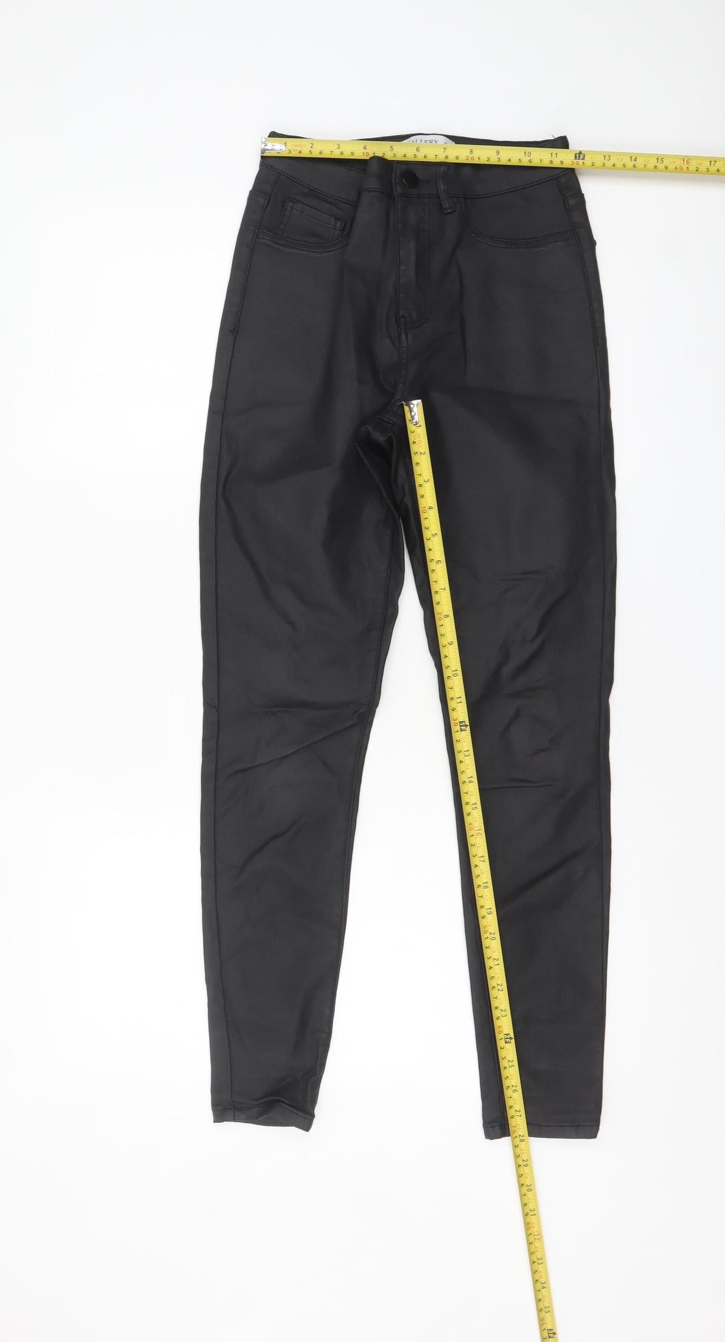 Gallery Women's Black High Rise Stretch Jeggings Size 10