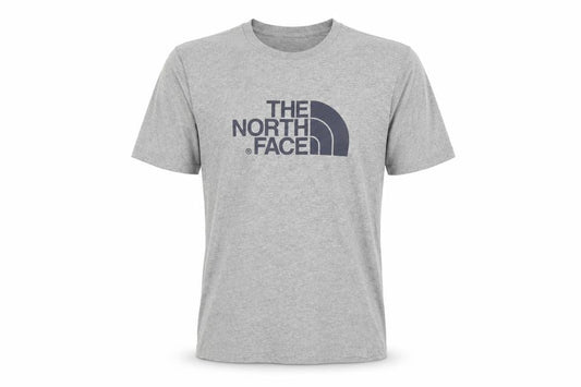 The North Face Men's Grey Crew Neck Short Sleeve Cotton T-Shirt M