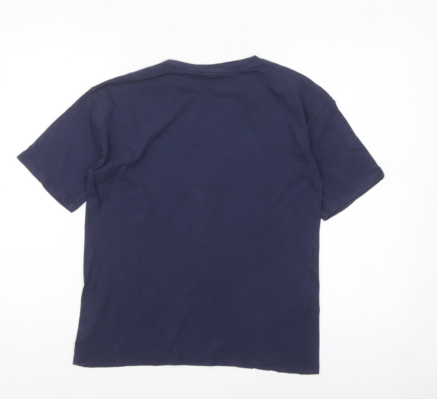 MNG Boys Blue ‘Lions Squad Brooklyn’ Cotton Graphic T-Shirt 13-14 Years