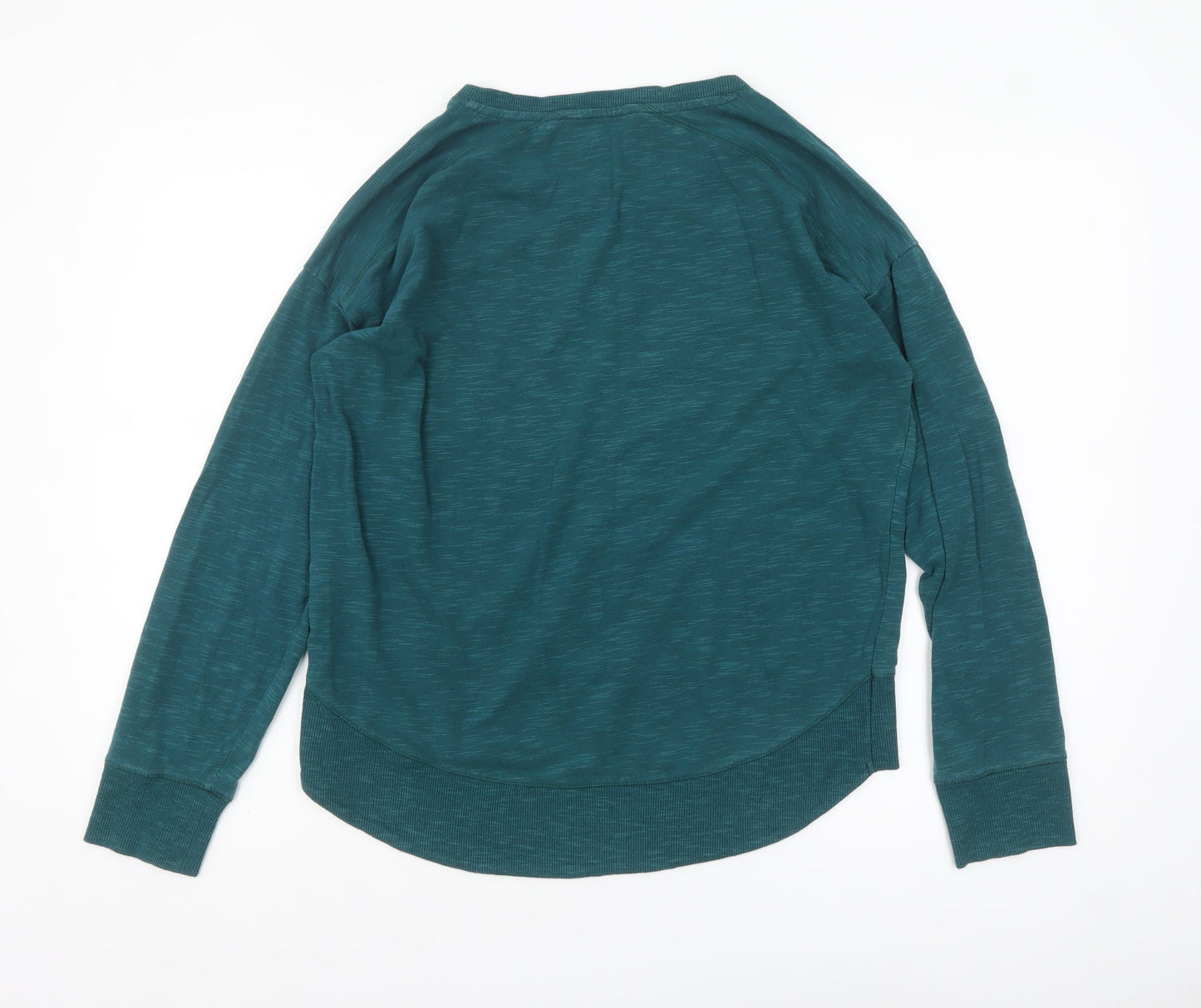 Love by Gap Women’s Teal Long Sleeve Jersey Top XS Relaxed Fit