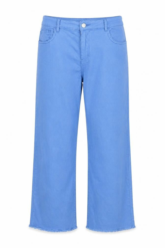 Zac & Zoe Women’s Blue Wide-Leg Stretch Cotton Jeans Size 2XL