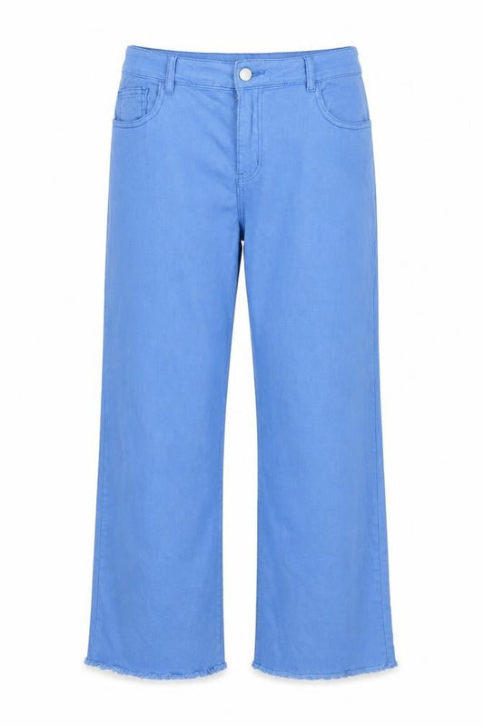 Zac & Zoe Women’s Blue Wide-Leg Stretch Cotton Jeans Size 2XL