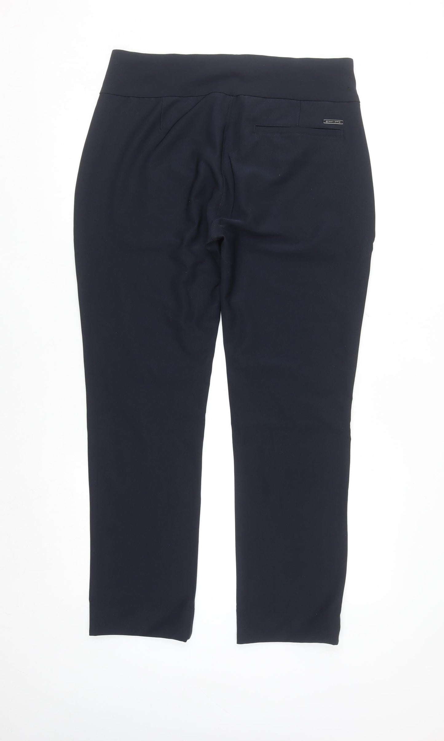 Green Lamb Womens Blue Size 14 Slim Stretch Trousers
