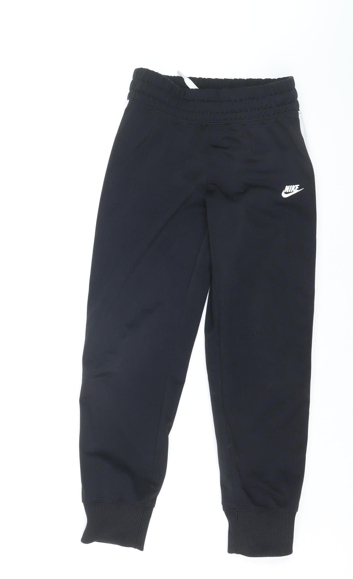 Nike Boys Black XS Jogger Track Pants with Side Stripe