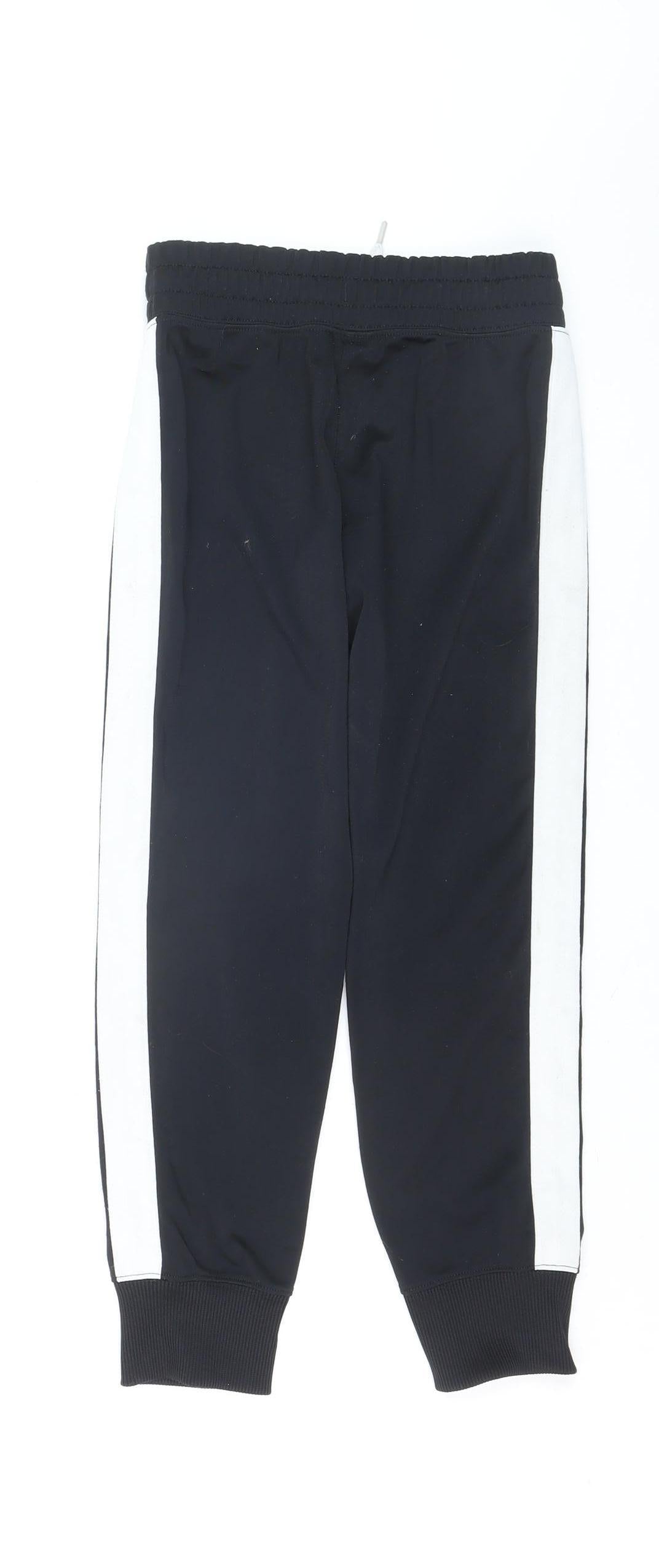 Nike Boys Black XS Jogger Track Pants with Side Stripe