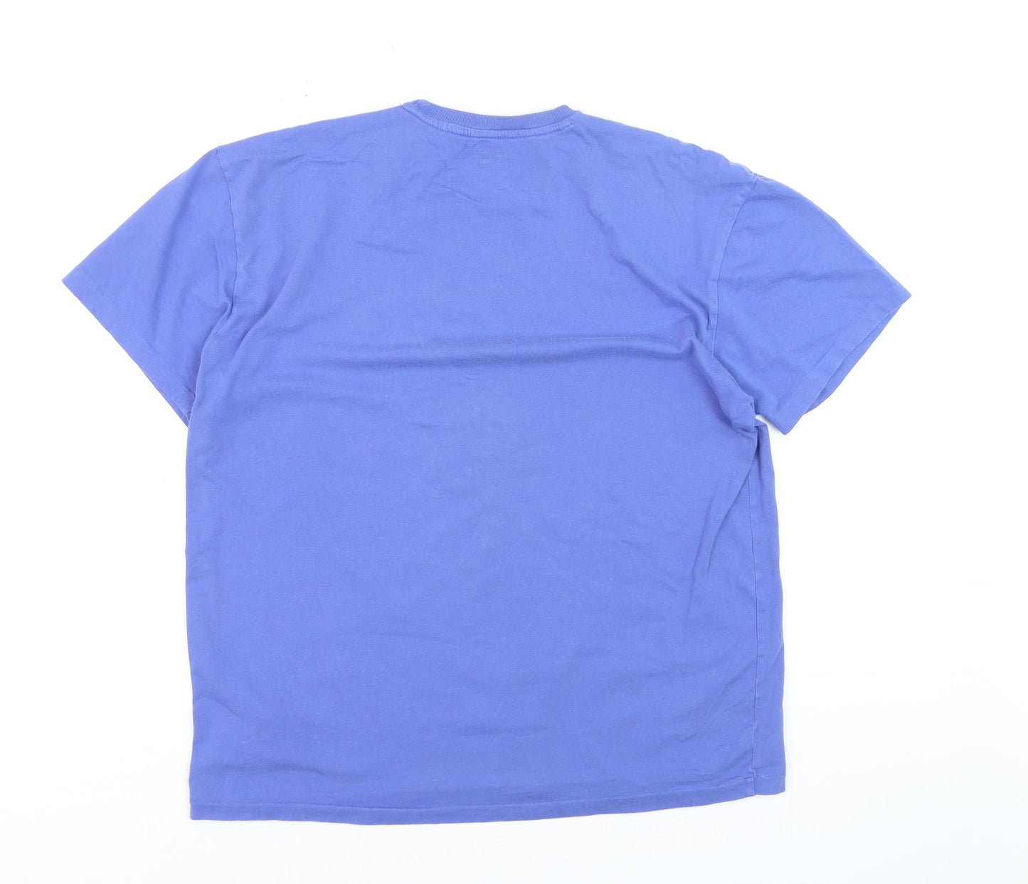 Polo Ralph Lauren Men's Blue Crew Neck Cotton T-Shirt Size S