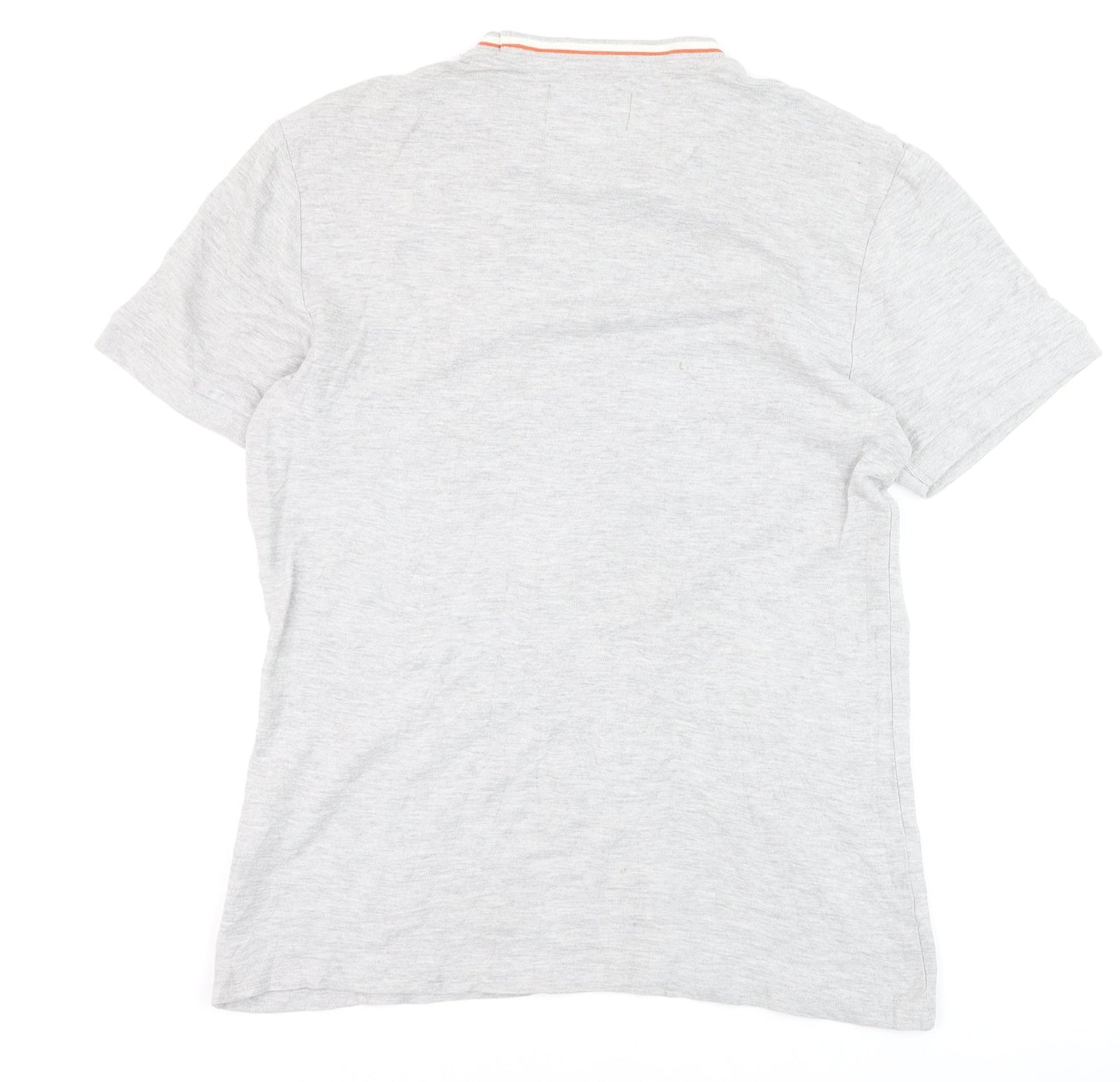 Original Penguin Men's Grey Crew Neck Short Sleeve T-Shirt M