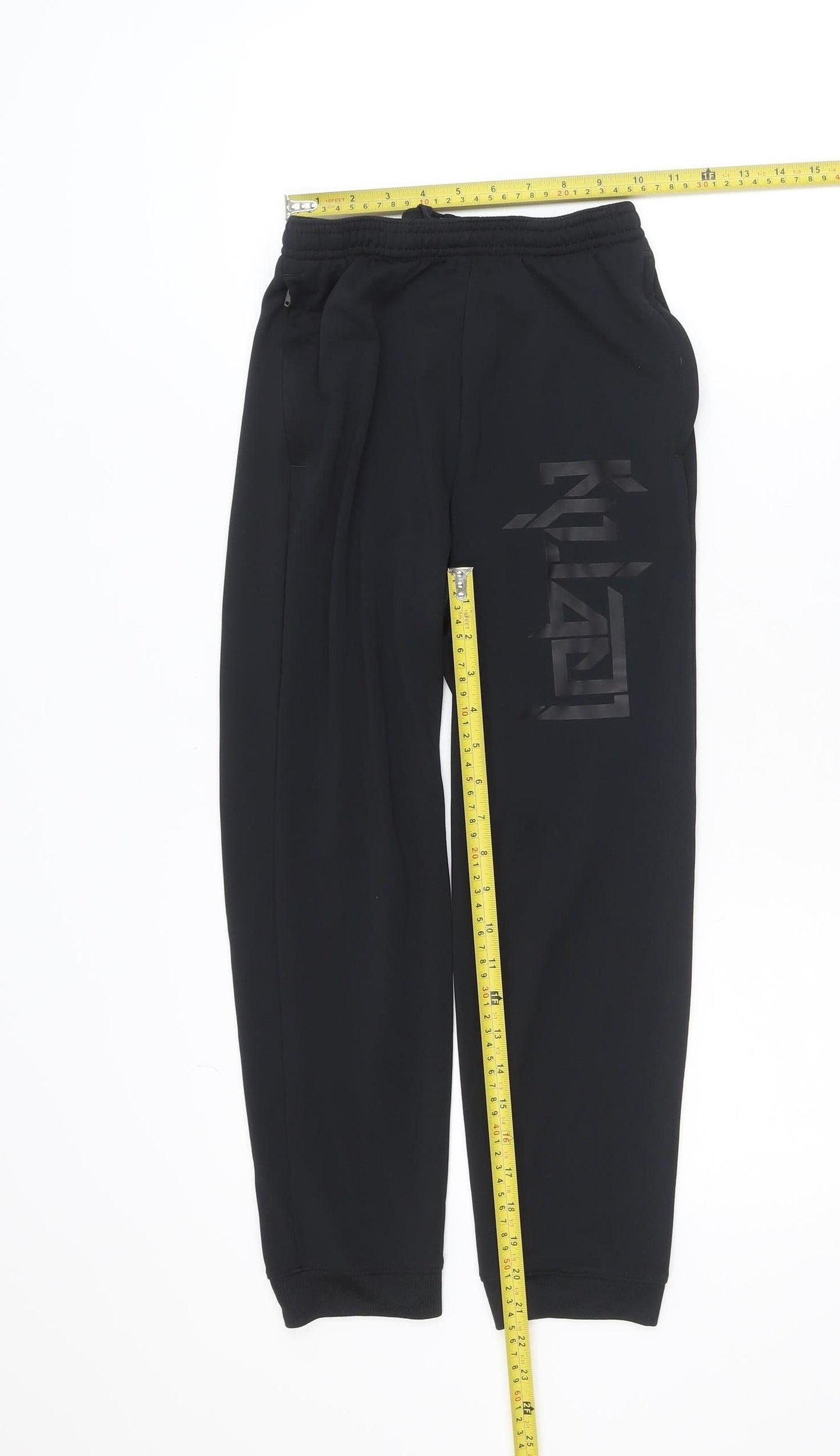 Nike Boys Black Dri-Fit Jogger Trousers L 147-158cm Athletic Sportswear