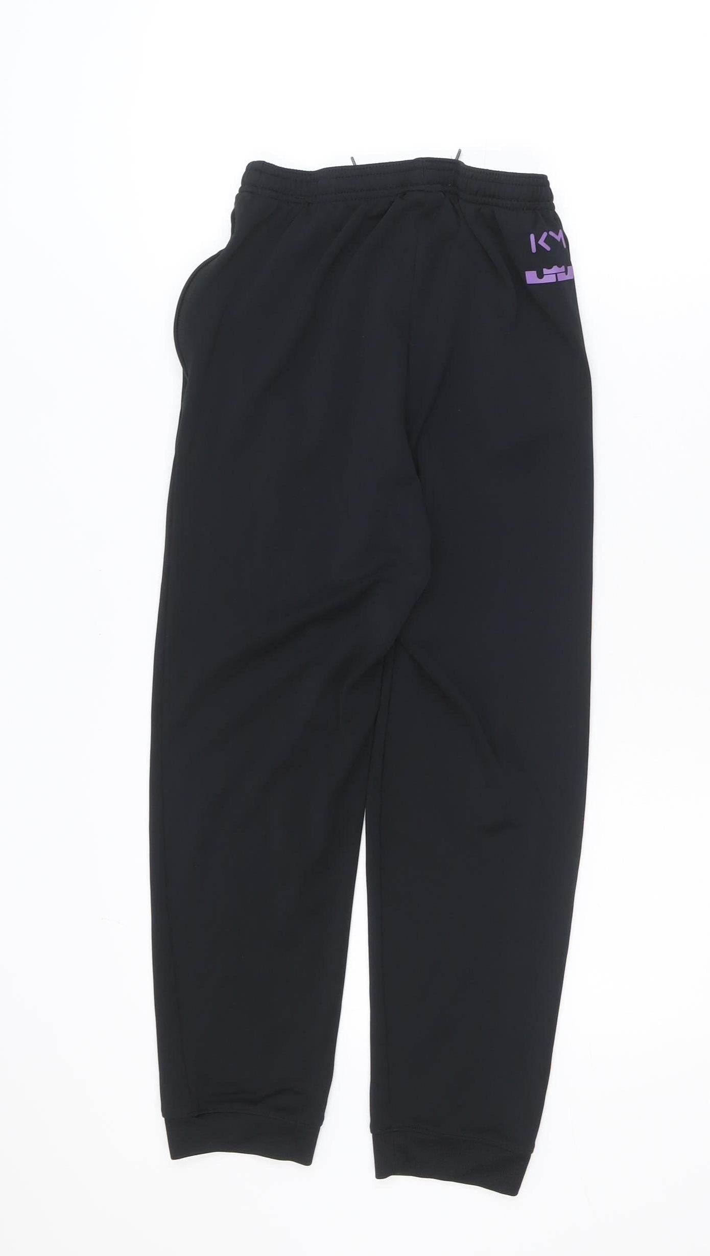 Nike Boys Black Dri-Fit Jogger Trousers L 147-158cm Athletic Sportswear