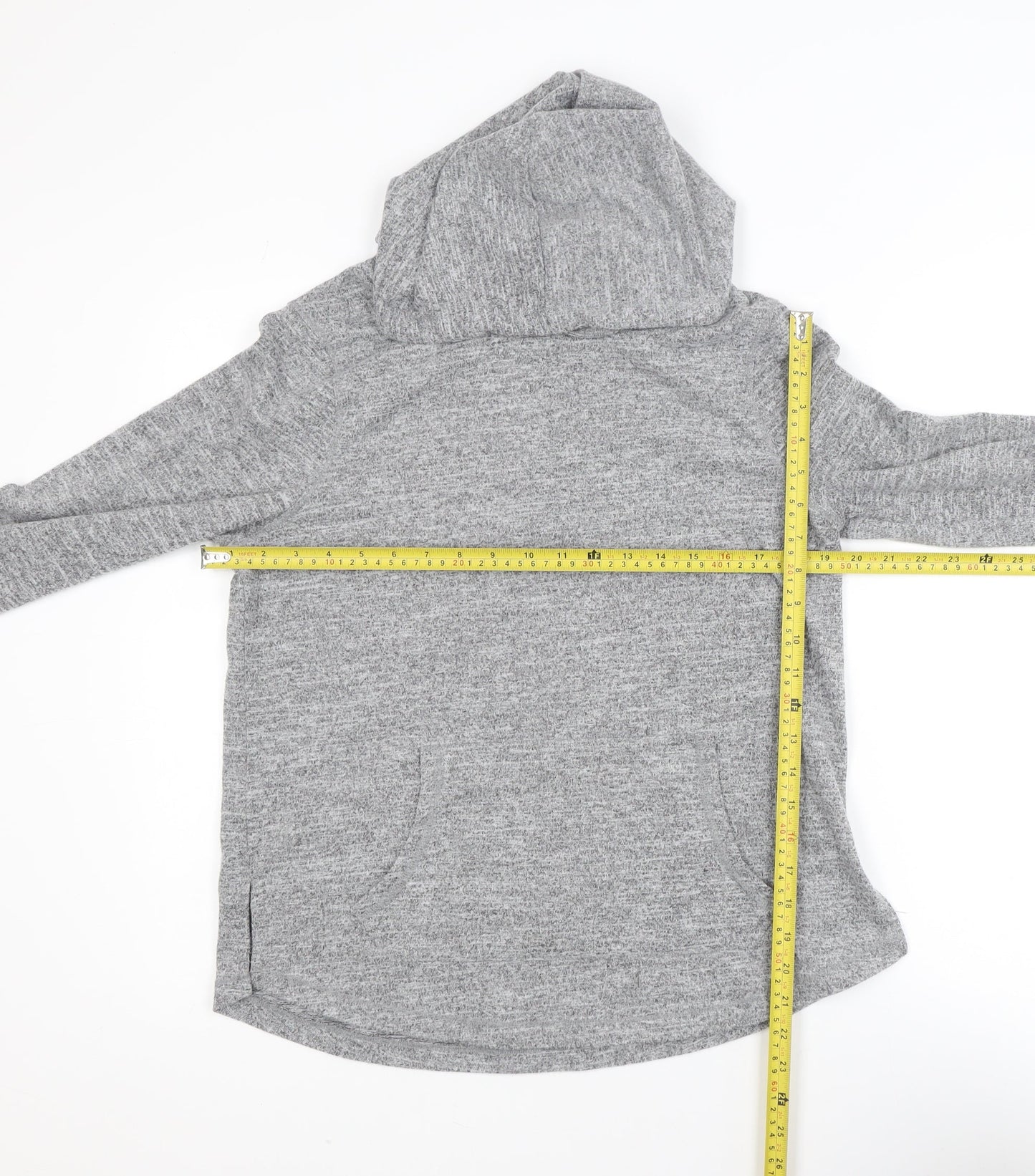 Dunnes Stores Men’s Grey Knit Pullover Hoodie Size M