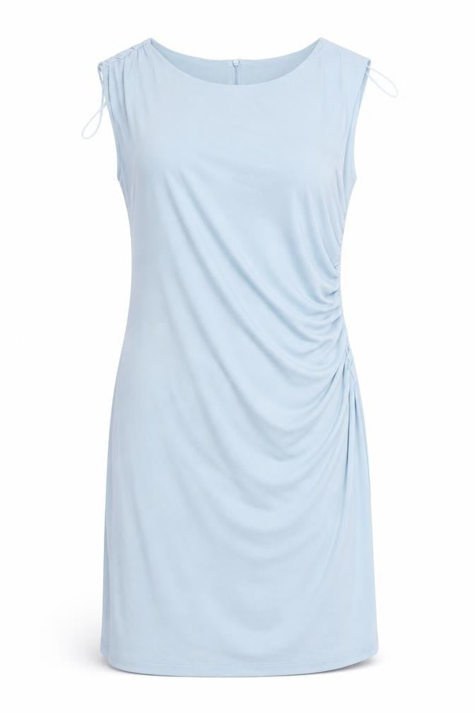 Savida Women's Blue Knee Length Sheath Dress Size 14