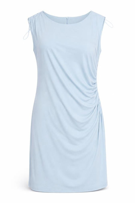 Savida Women's Blue Knee Length Sheath Dress Size 14