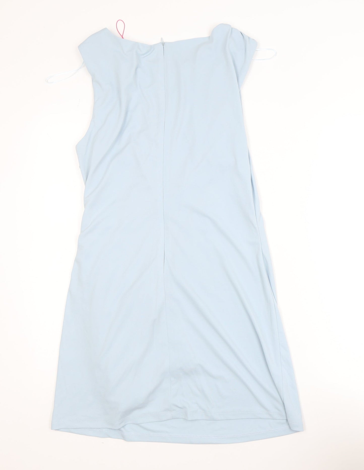 Savida Women's Blue Knee Length Sheath Dress Size 14