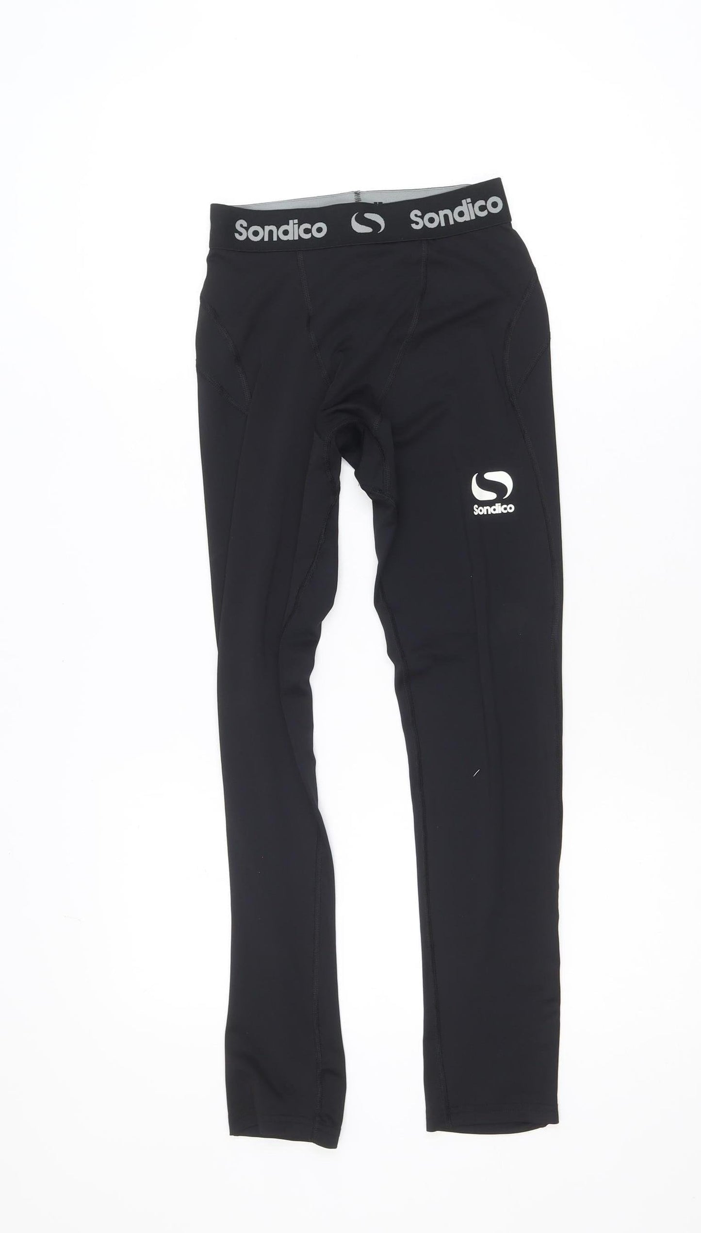 Sondico Black Teens 146cm Compression Sports Leggings
