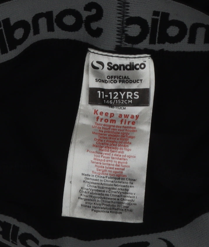 Sondico Black Teens 146cm Compression Sports Leggings