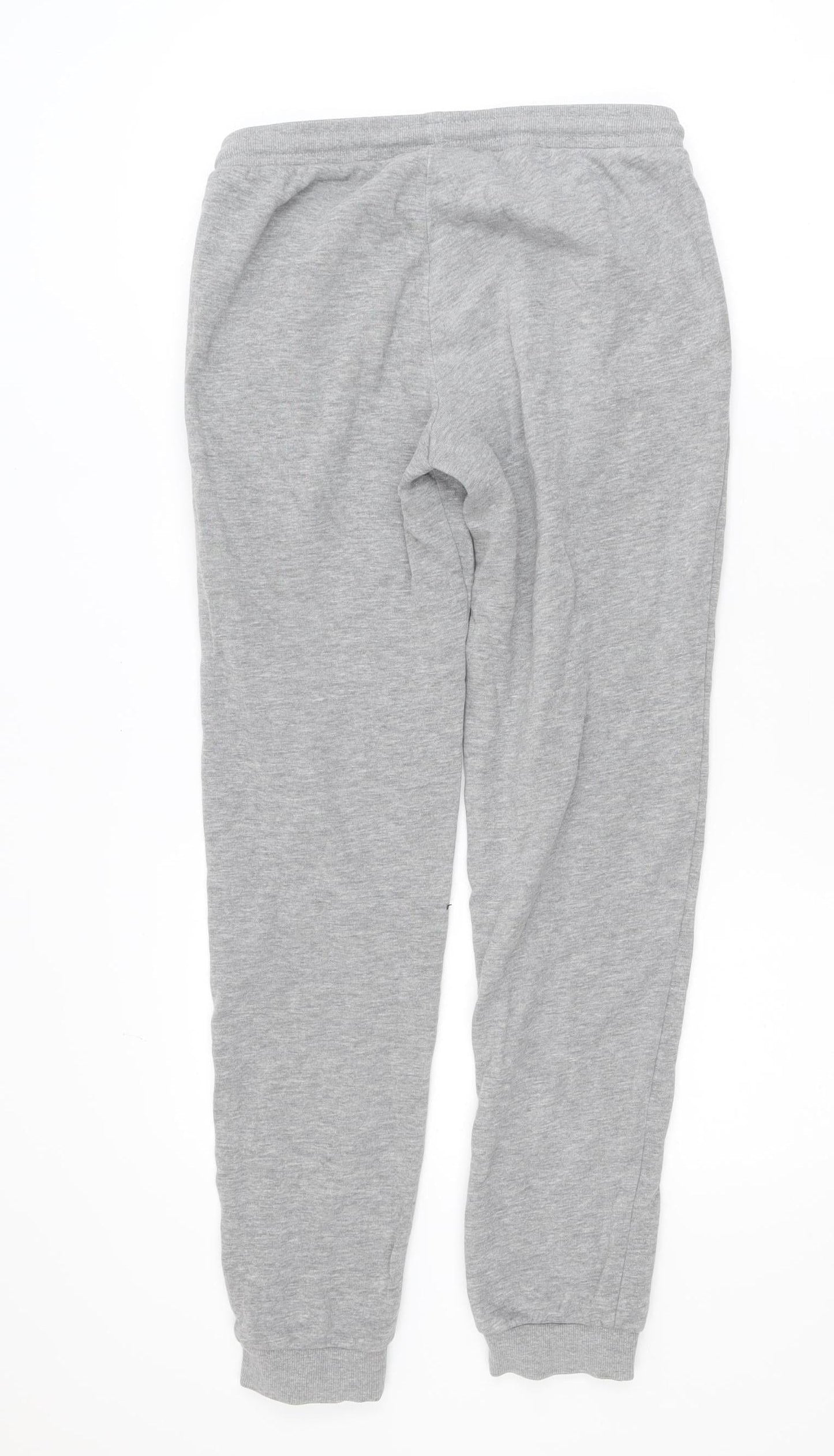 Jack & Jones Teens Grey Joggers XS Regular Fit Elastic Waist
