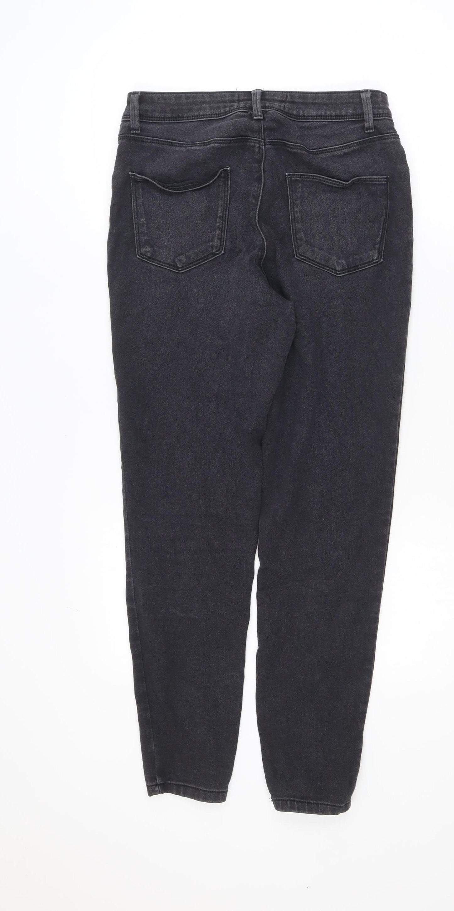 Primark Women’s Black Skinny Jeans Size 10 High Rise Denim Co