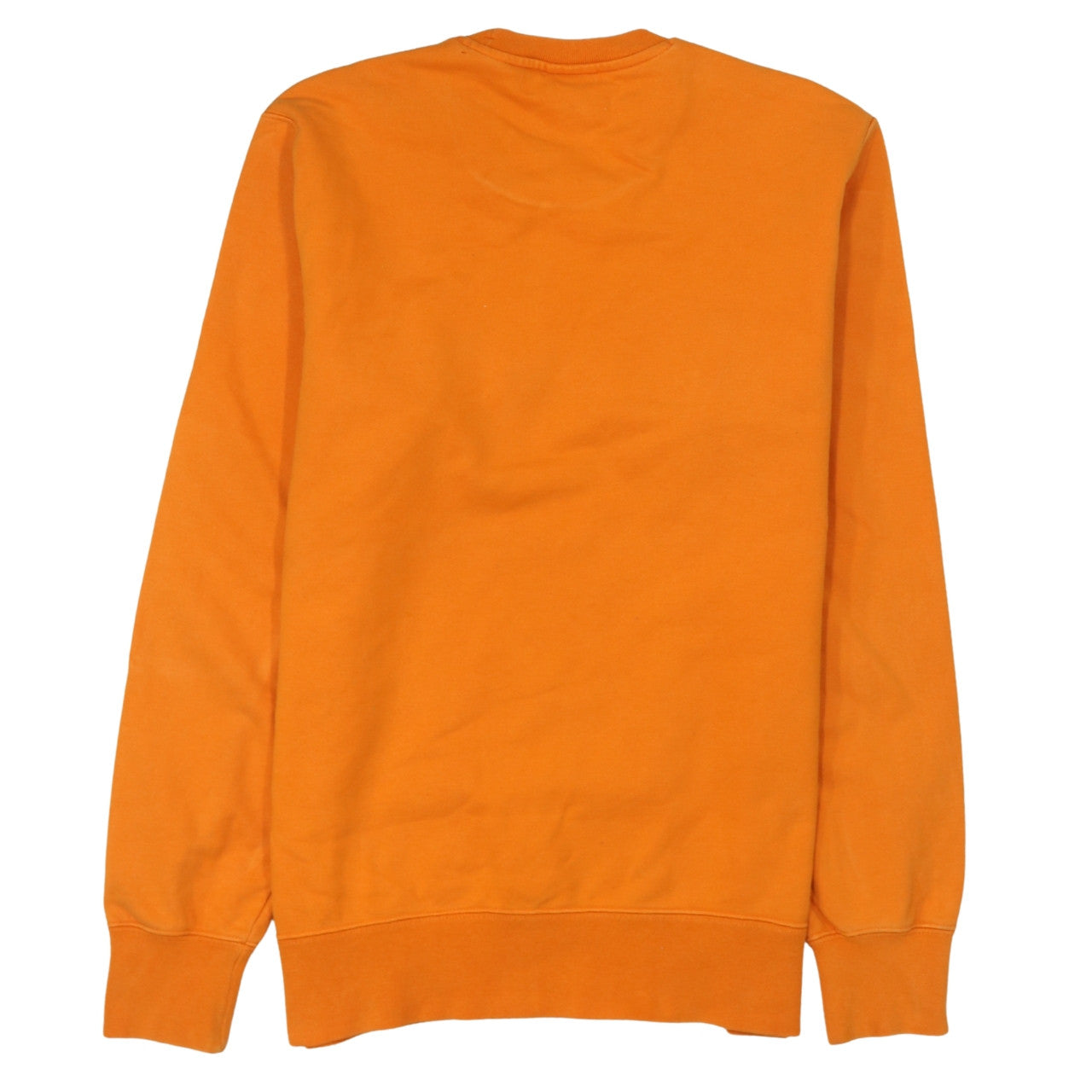 Champion Men's Orange Logo Pullover Sweatshirt Size L