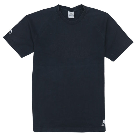 Adidas Men's Black Cotton Crew Neck Short Sleeve T-Shirt Size L