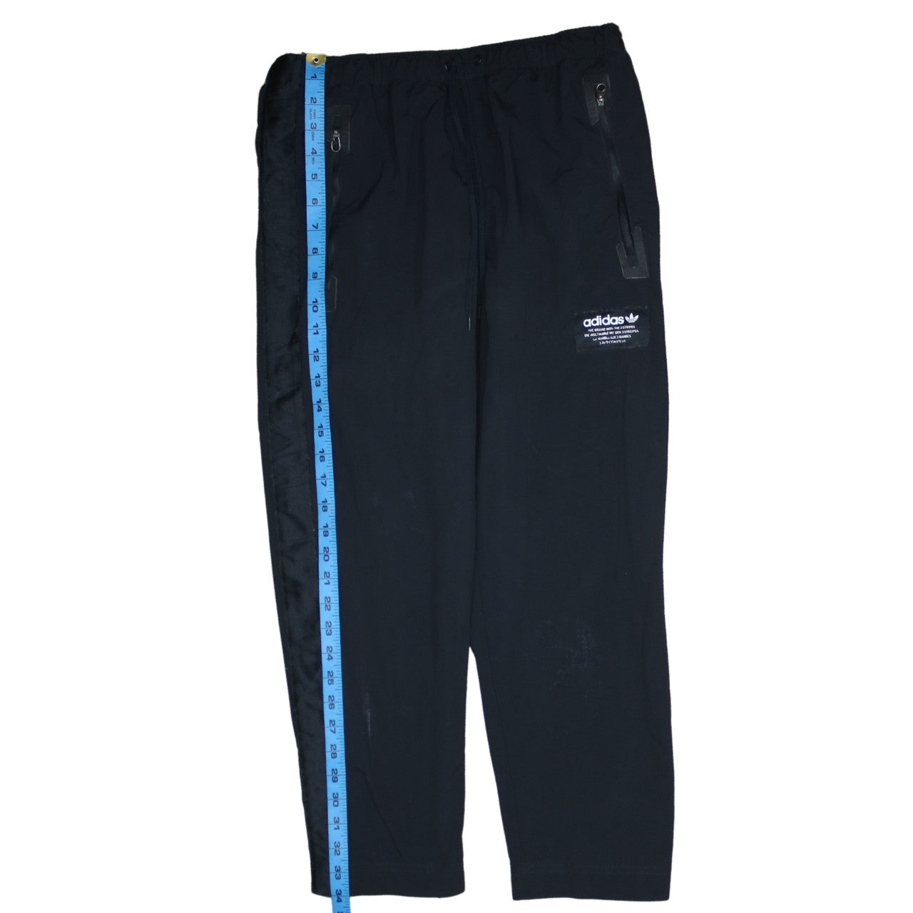 Adidas Men's Black Jogger Trousers Size M Regular Fit