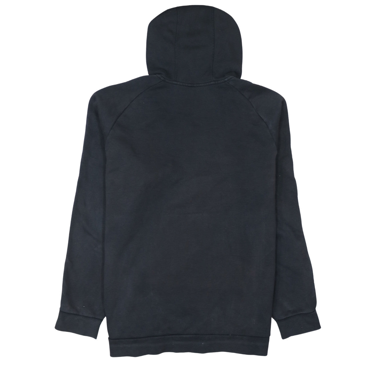 Adidas Men Black XL Pullover Hoodie with Logo Fleece Sportswear