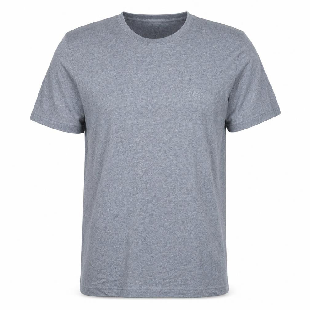 Hugo Boss Men's Grey Short Sleeve Crew Neck Cotton T-Shirt M