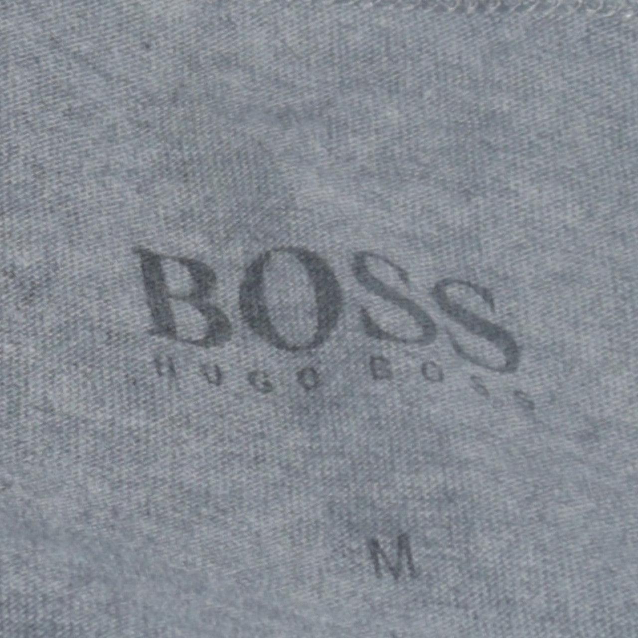 Hugo Boss Men's Grey Short Sleeve Crew Neck Cotton T-Shirt M