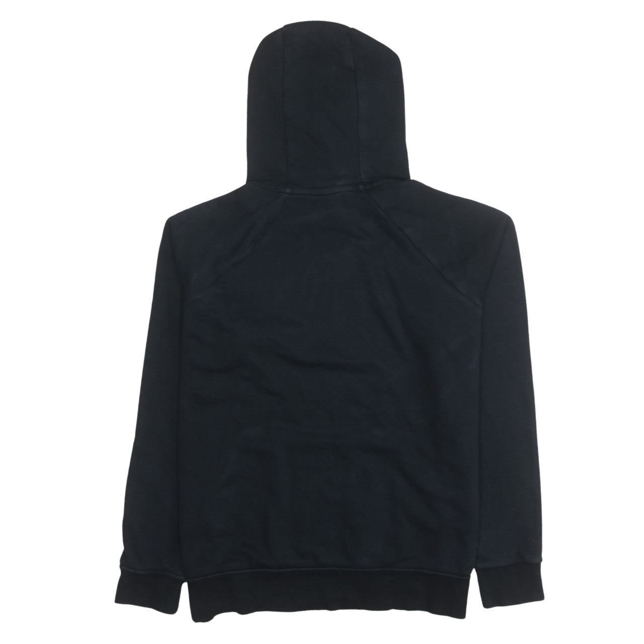 Nike Womens Black Large Pullover Hoodie Sweatshirt Cotton Blend